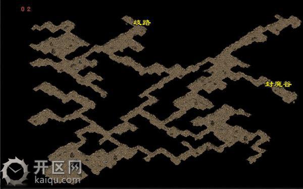 封魔谷矿区地图坐标-平面图 封魔谷矿区地图坐标-平面图