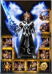 1.85倚天合击天堂2战士套装游戏截图-正面