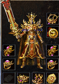 1.85倚天合击天堂2法师套装游戏截图-正面