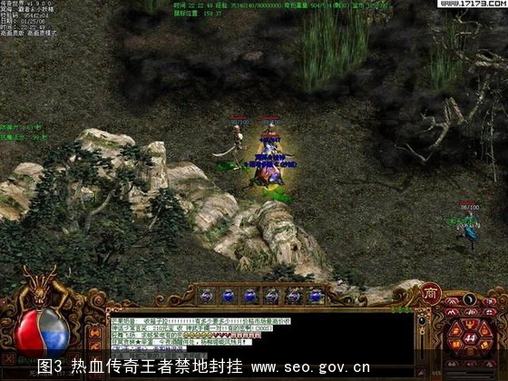 传奇1.76复古王者禁地怎么走
